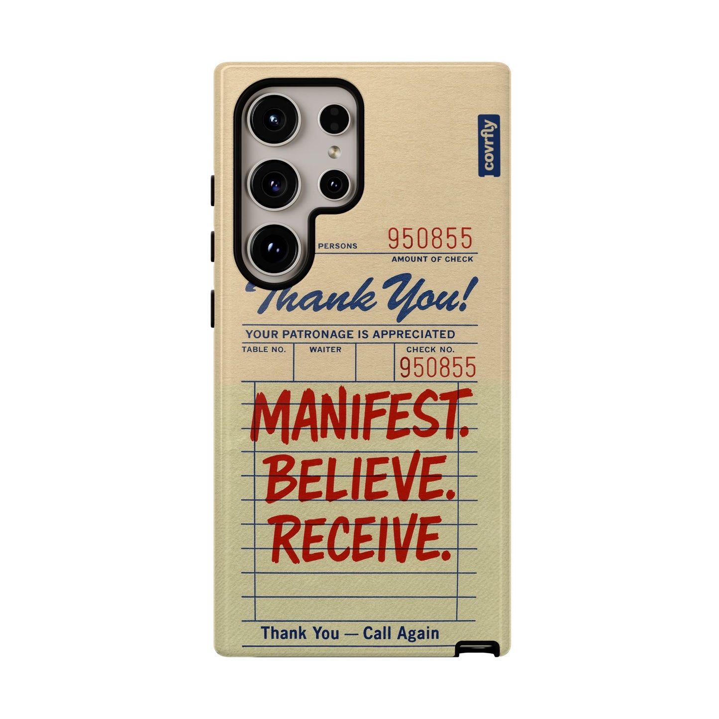 Manifest Receipt