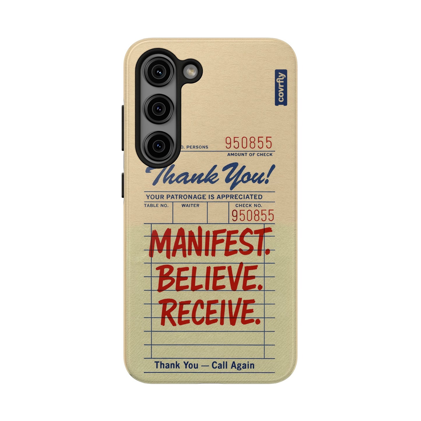 Manifest Receipt