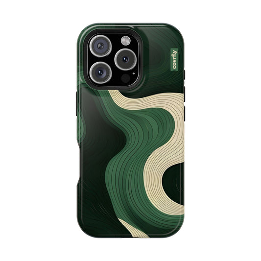 Verde que respira en capas